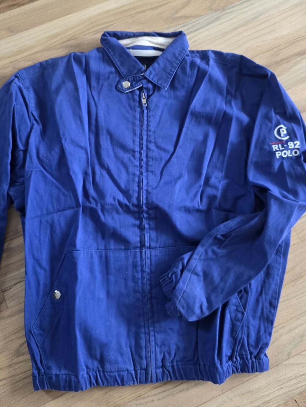 Ralph Lauren Royal Blue Zip Jacket